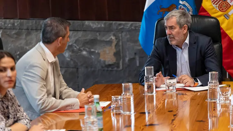 Fernando Clavijo en Consejo de Gobierno.