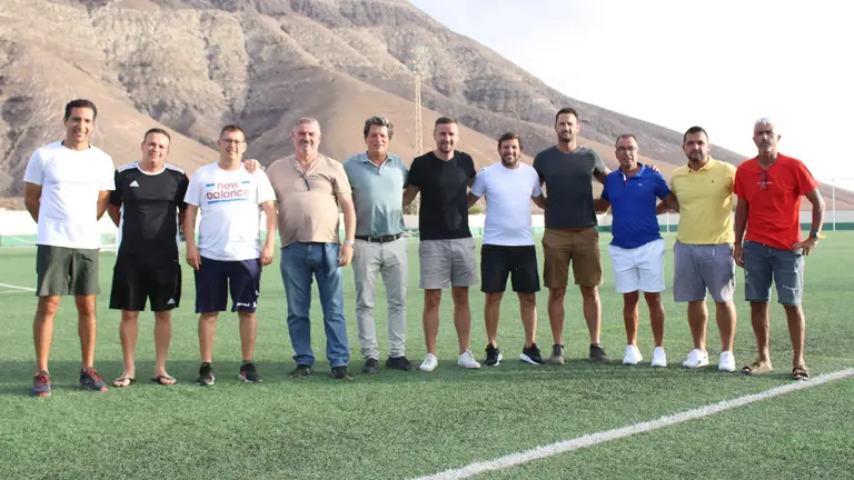 Cuerpo Técnico CD Unión Sur Yaiza.