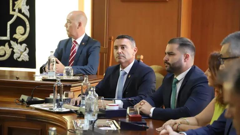 Oswaldo Betancort y Jesús Machín.