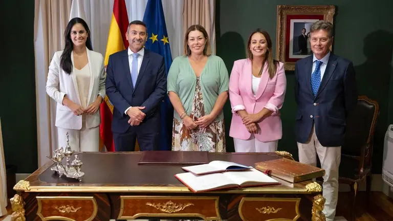 Nuevos diputados lanzaroteños en el Parlamento de Canarias.