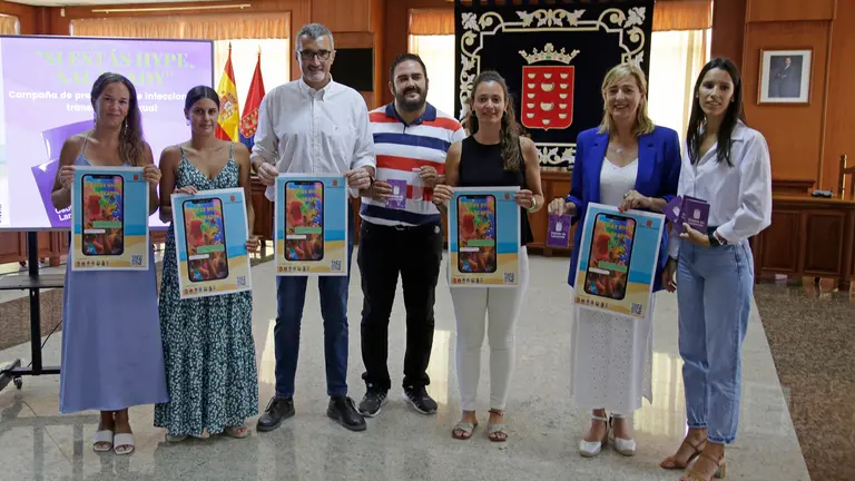 Presentación de la campaña de prevención de ETS.