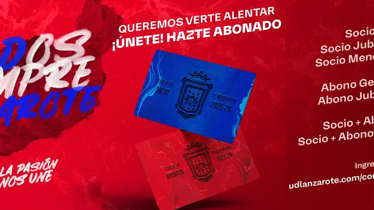 Campaña de Abonos UD Lanzarote.