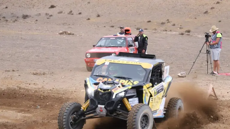 Participantes en el rallye