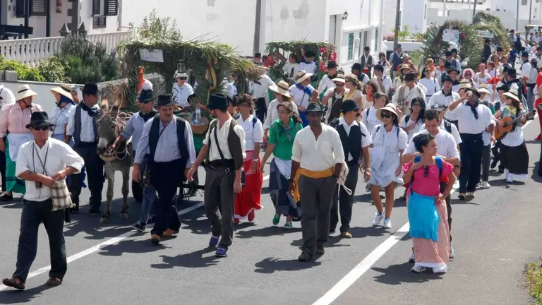Romería de Los Dolores. Imagen de archivo.
