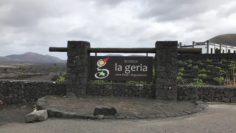 Bodega en La Geria.