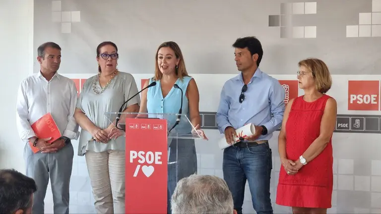Rueda de prensa PSOE educación de cero a tres años.