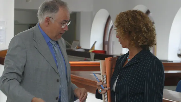 María Isabel Déniz y Felipe Fernández Camero. Foto JL Carrasco.