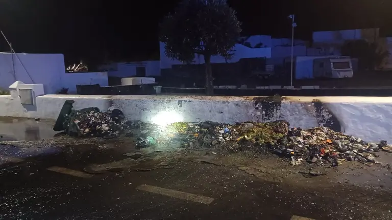 Lugar del siniestro.