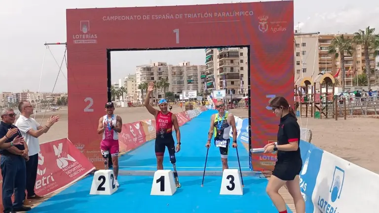 Lionel Morales, campeón de España en Águilas