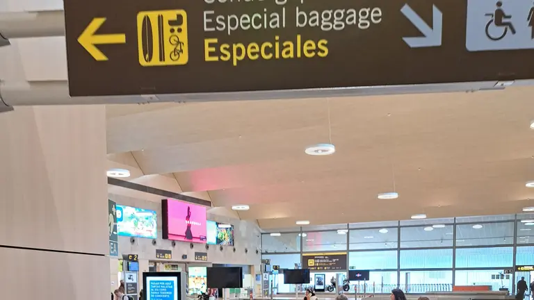 Aeropuerto de Canarias.
