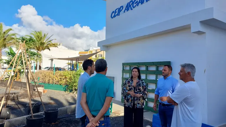 Visita al CEIP Argana Alta.