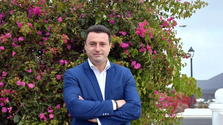 Óscar Noda, consejero del Cabildo y alcalde de Yaiza.