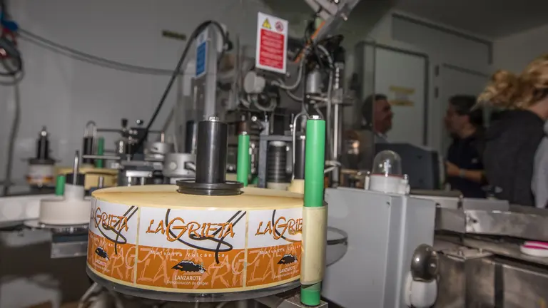 La Grieta, etiquetas de embotellado.