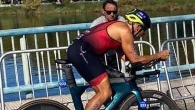 Lionel Morales en el Campeonato del Mundo 2023.