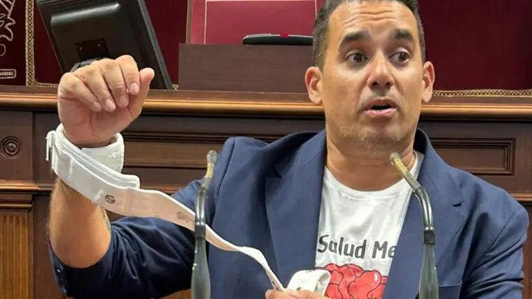 Yoné Caraballo, diputado regional de NC por Lanzarote.