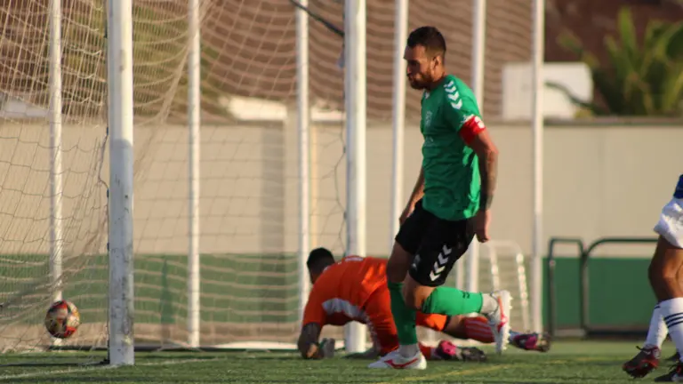Jugada del partido disputado por el CD Unión Sur Yaiza.