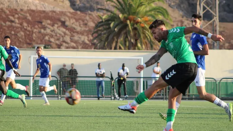 Un momento del partido