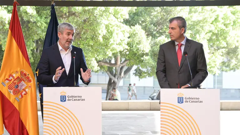 Rueda de prensa balance 100 primeros días del Gobierno de Canarias.