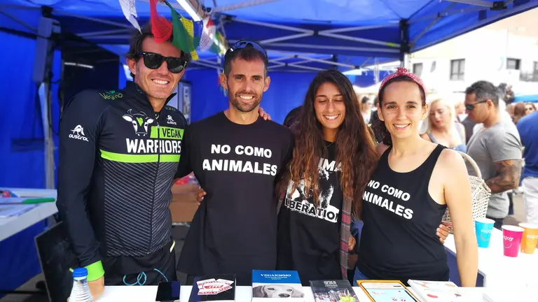 Actividad de difusión de Lanzarote Vegano en 2018.