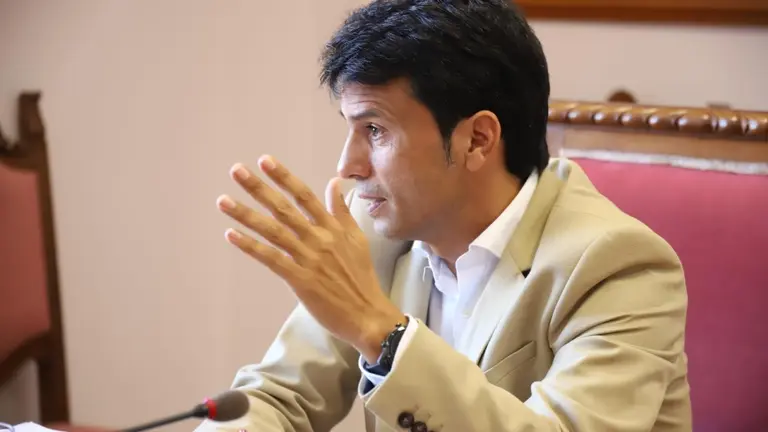 Marcos Bergaz, portavoz del PSOE en Teguise.