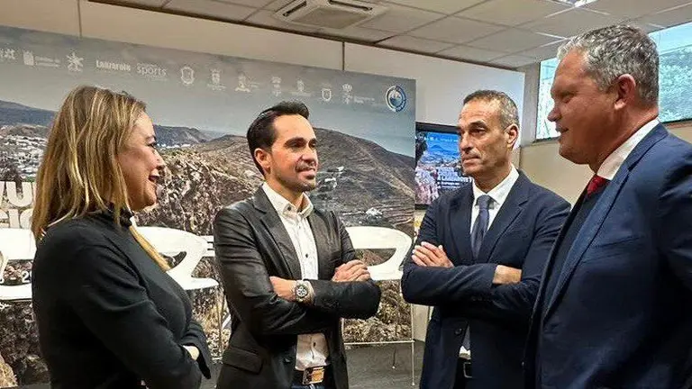 Presentación en el CSD de la I Vuelta Ciclista a Lanzarote.