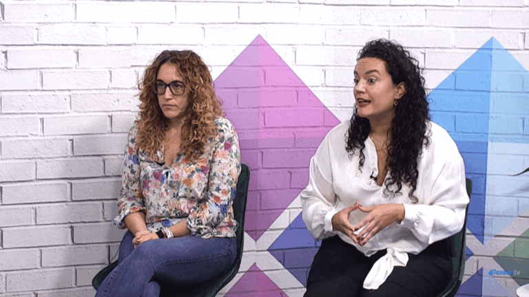 Berta Román y Laura Perdomo, neumólogas