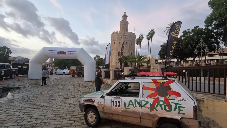 Pedro y Luis en la IV Iberian Classic Raid.