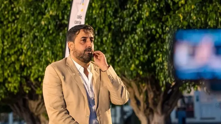 David Rocío, concejal de CC en San Bartolomé. Imágen de archivo.