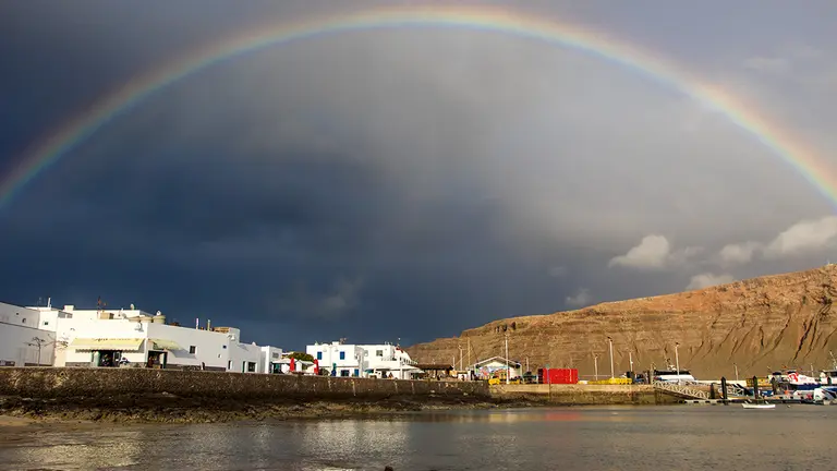 Caleta del Sebo, La Graciosa. Foto Ginés Díaz.