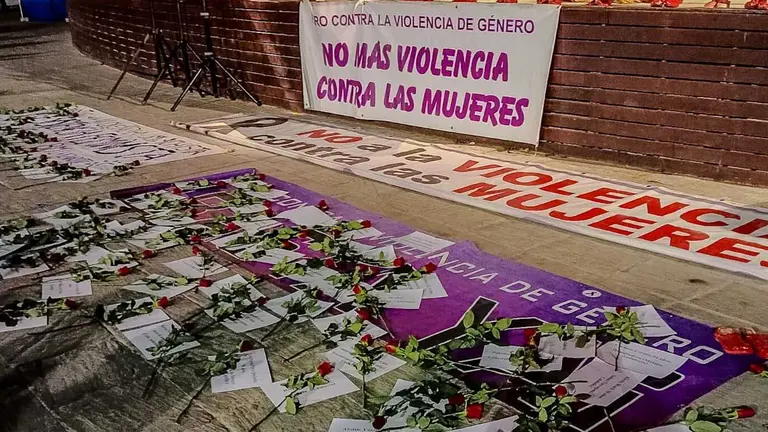 Día de la Eliminación de la Violencia contra la Mujer en Arrecife. Imagen de archivo.