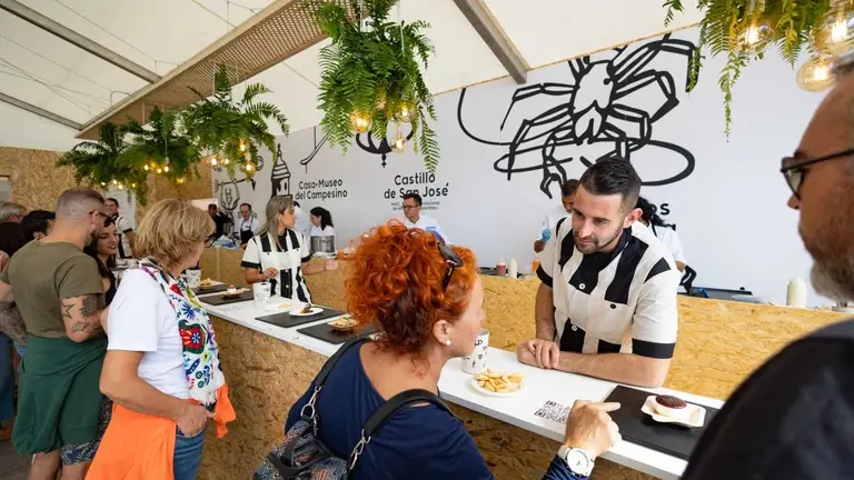 Stand de los Centros Turísricos en Saborea Lanzarote.