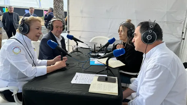 Susi Díaz y José Luís Yzuel en COPE Lanzarote.