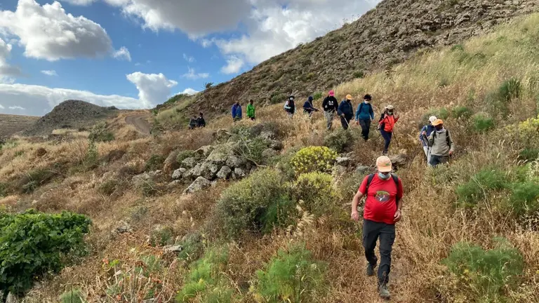 Itinerario de Senderismo Lanzarote. Foto Senderismo Lanzarote.