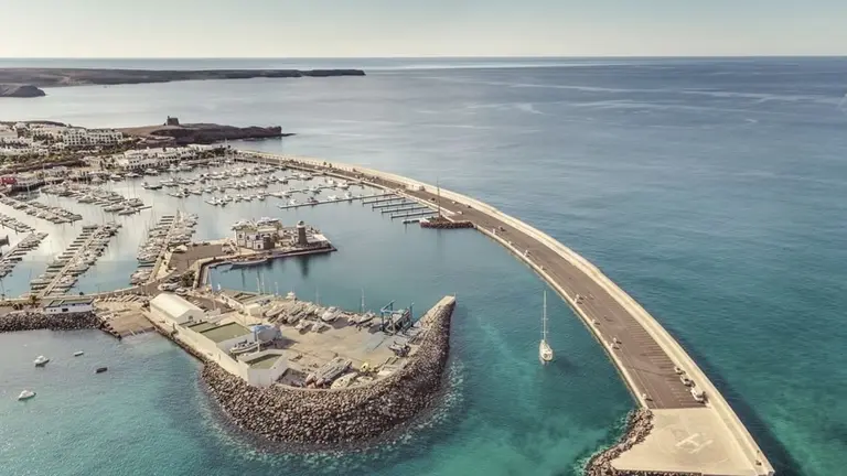 Puerto deportivo Marina Rubicón, Playa Blanca, Lanzarote.