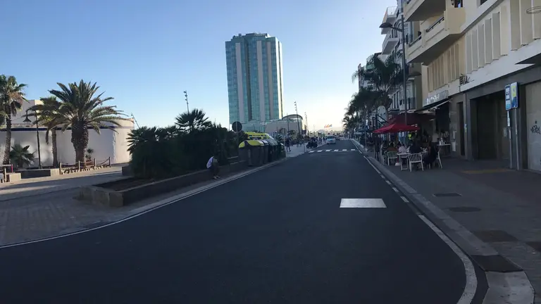 Parque Islas Canarias y Avenida de Arrecife.