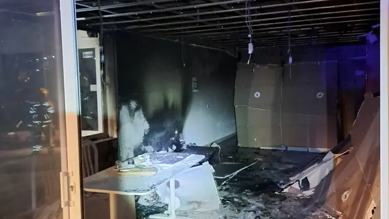 Imagen del siniestro.