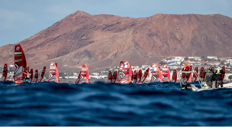iQfoil Games Lanzarote 2023. © Sailing Energy