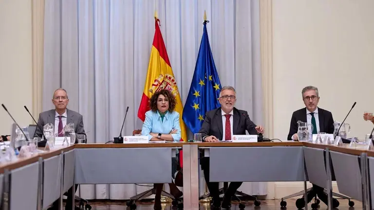 Reunión del Ministerio de Política Territorial y Memoria Democrática.