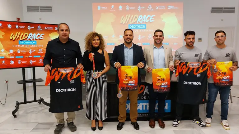 Presentación de la Wild Race Ciudad de Arrecife  2023 en el Archivo Municipal de Arrecife.