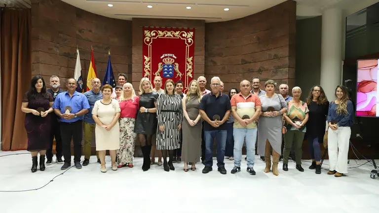Homenaje a grandes donantes de sangre de Canarias 2023.