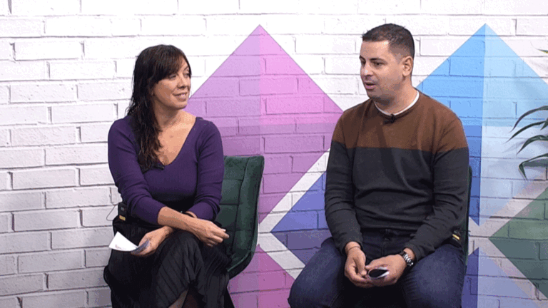 Maite Pozo y Adrián Villalba