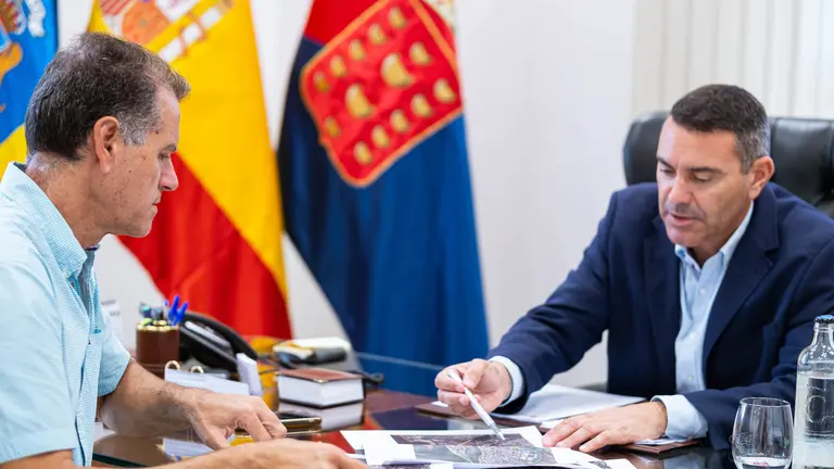 Domingo Cejas y Oswaldo Betancort.