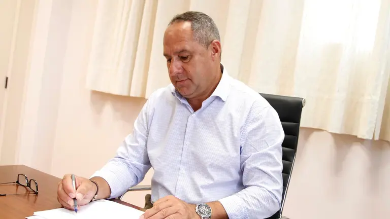 El consejero de Deportes, Juan Monzón.