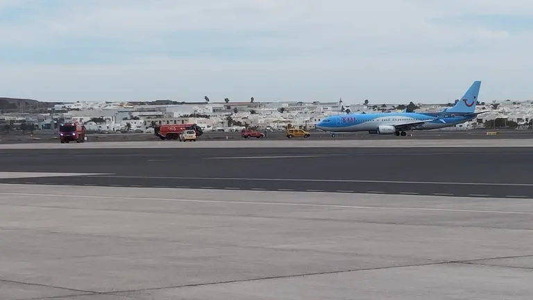 Aterrizaje de emergencia en el Aeropuerto César Mnarique.
