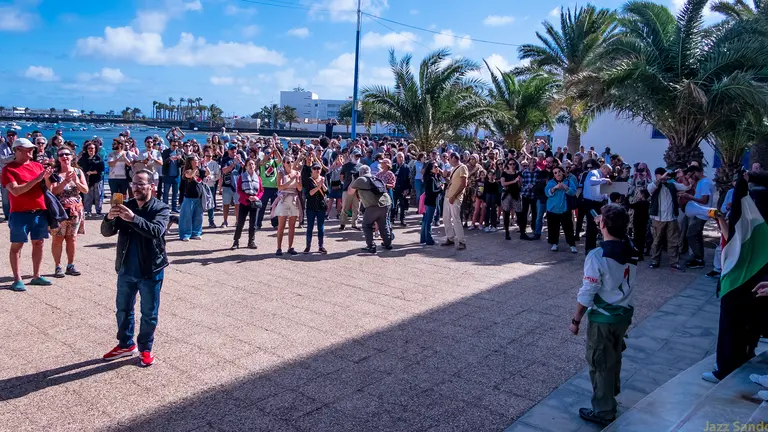 Concentración por Palestina.