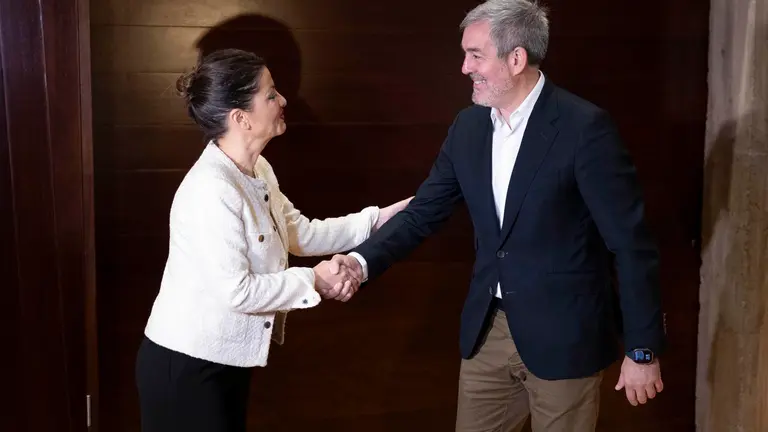 Sira Rego y Fernando Clavijo.