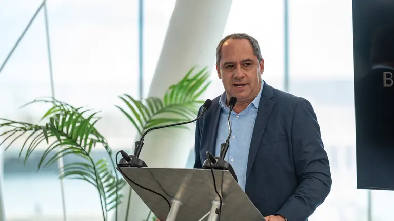 El consejero de Deportes, Juan Monzón.