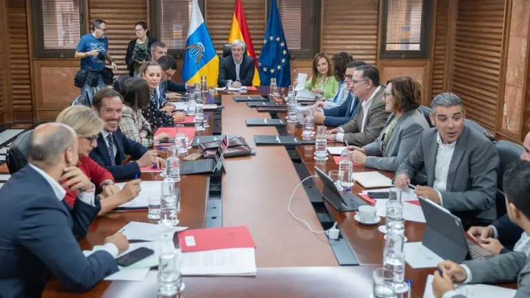 Reunión del Consejo de Gobierno de Canarias
