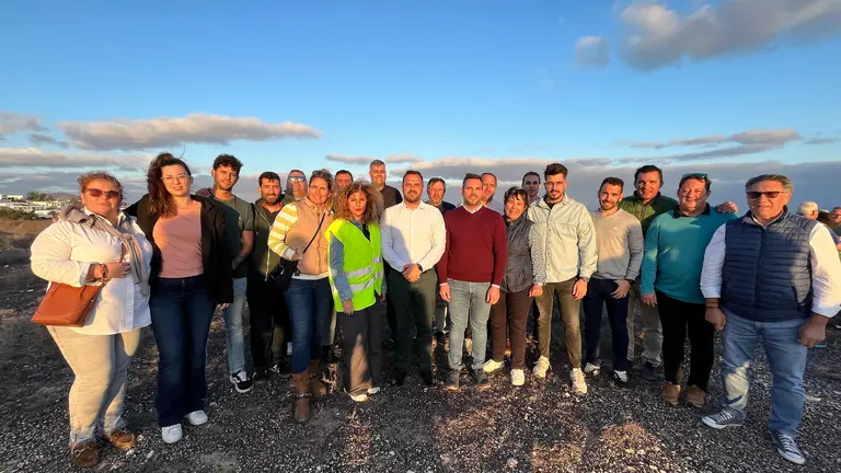 Concentración vecinal en El Polvorín.