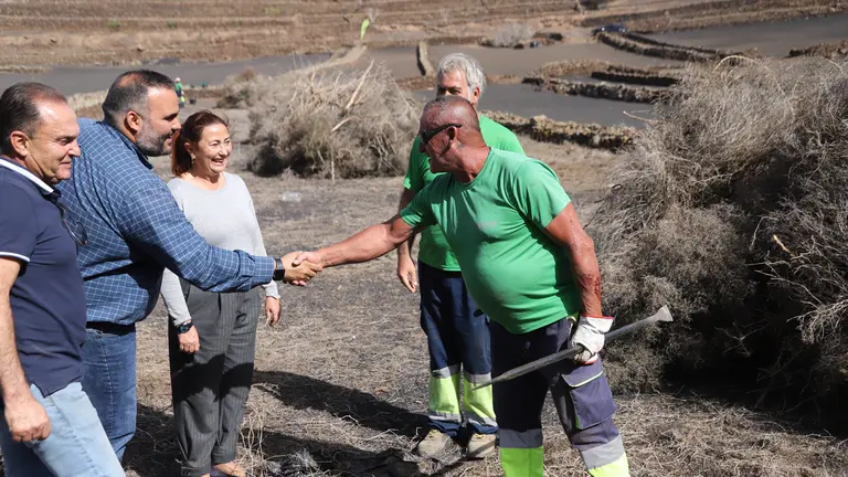 Limpieza de fincas Guigua.